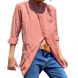 NEW CALI DREAMING lido shirt dress in clay